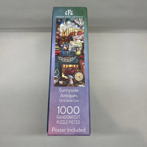 Crown Point Graphics Sunnyside Antiques 1000 Piece Jigsaw Puzzle By Gina Lee - Picture 5 of 6